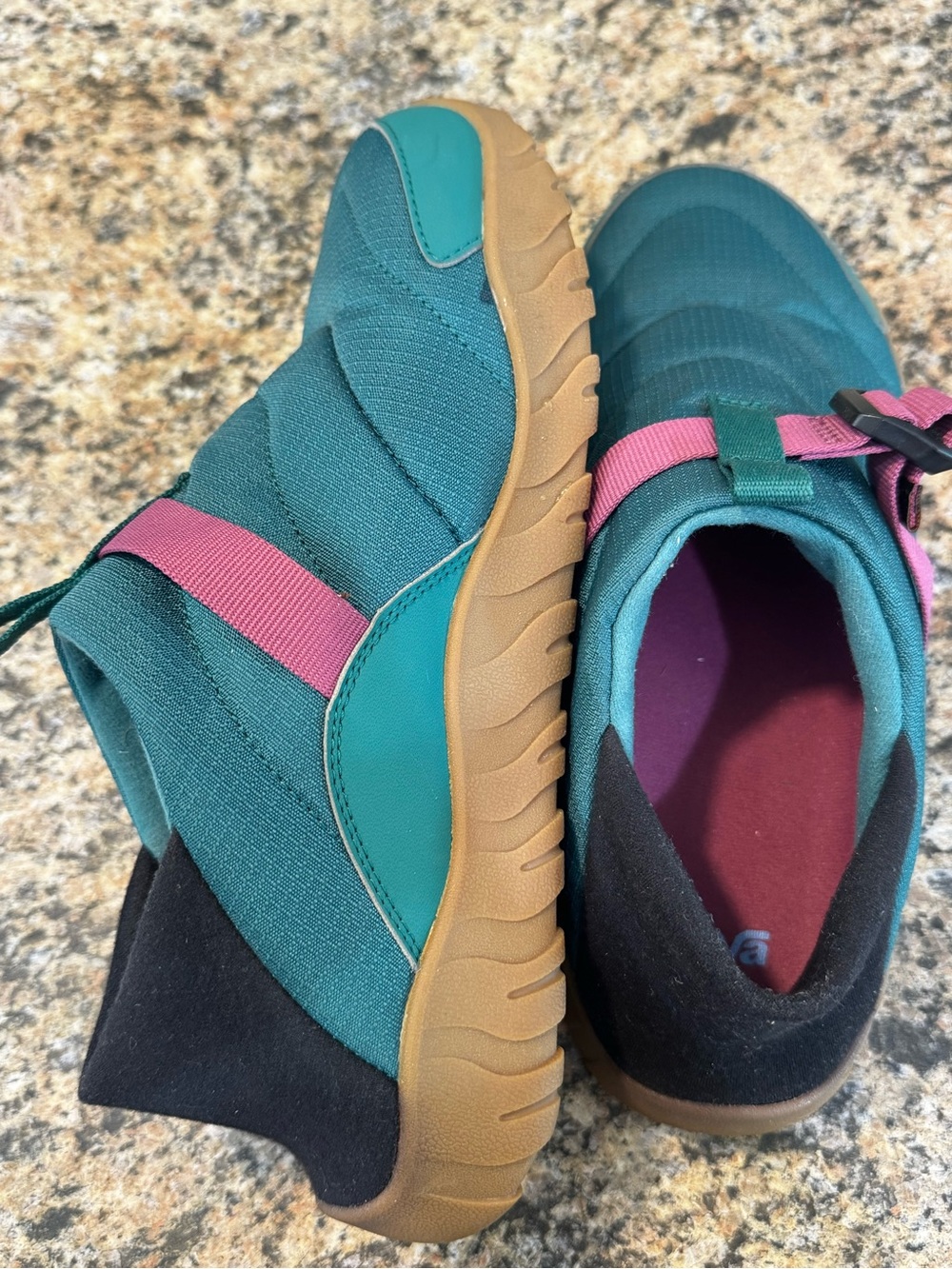 Teva ReEmber Camp Aventurine Multi Slip On Shoes Women’s Size 10 EU 41 Quilted - Picture 7 of 9